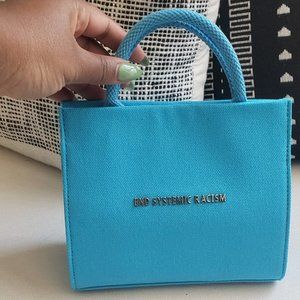 Brandon Blackwood (ESR) Tote - Aqua Blue